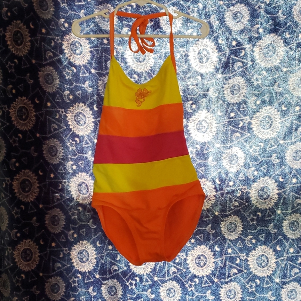 Girls bathing suit( full piece) med 7/8